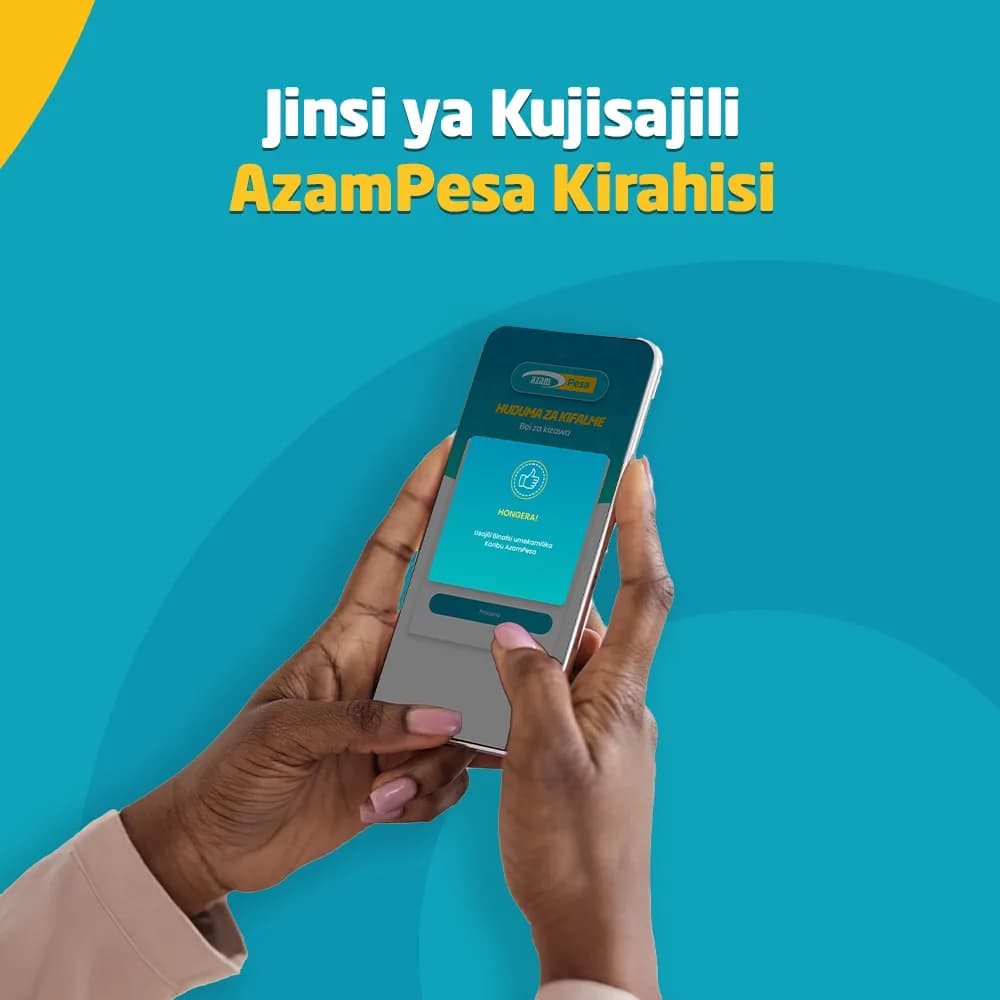 Bango: hatua za kujisajili AzamPesa